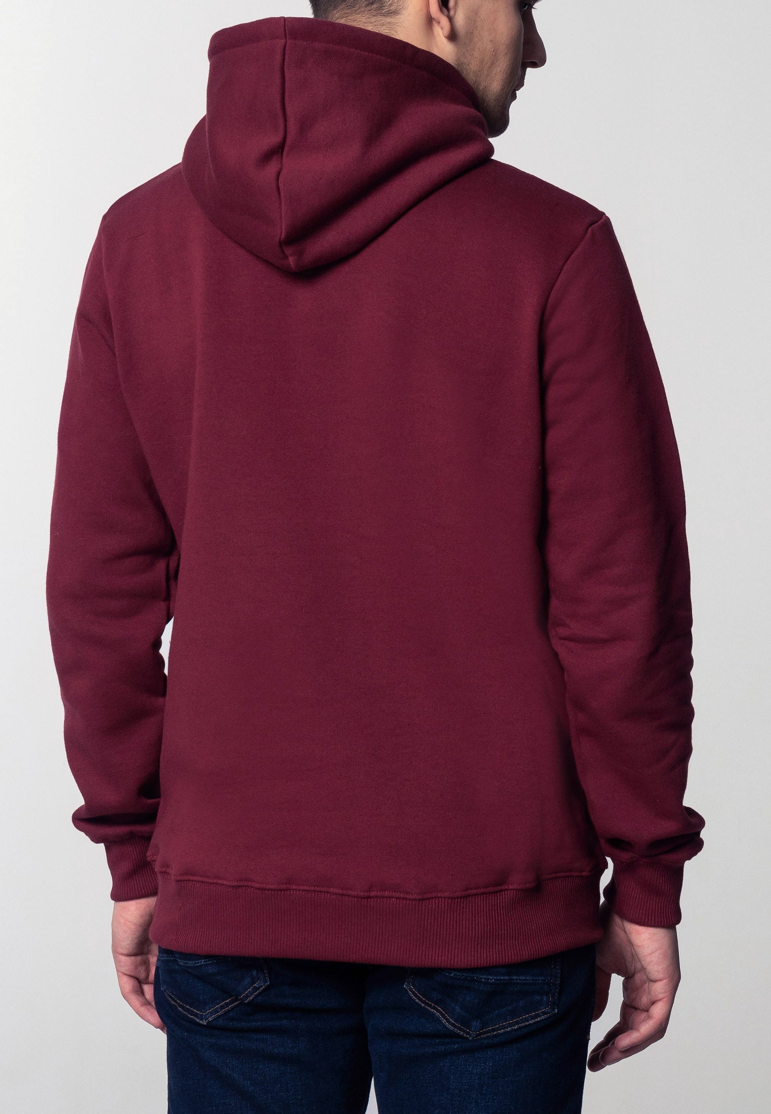 colour_Burgundy|Pill Hoodie Sweatshirt - Merc London