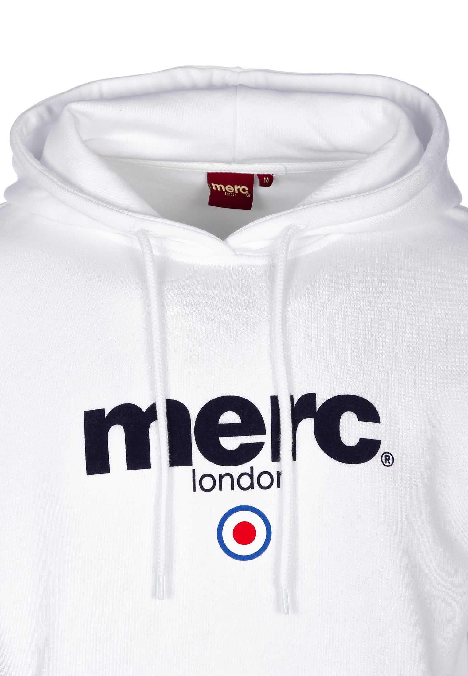 colour_White|Pill Hoodie Sweatshirt - Merc London