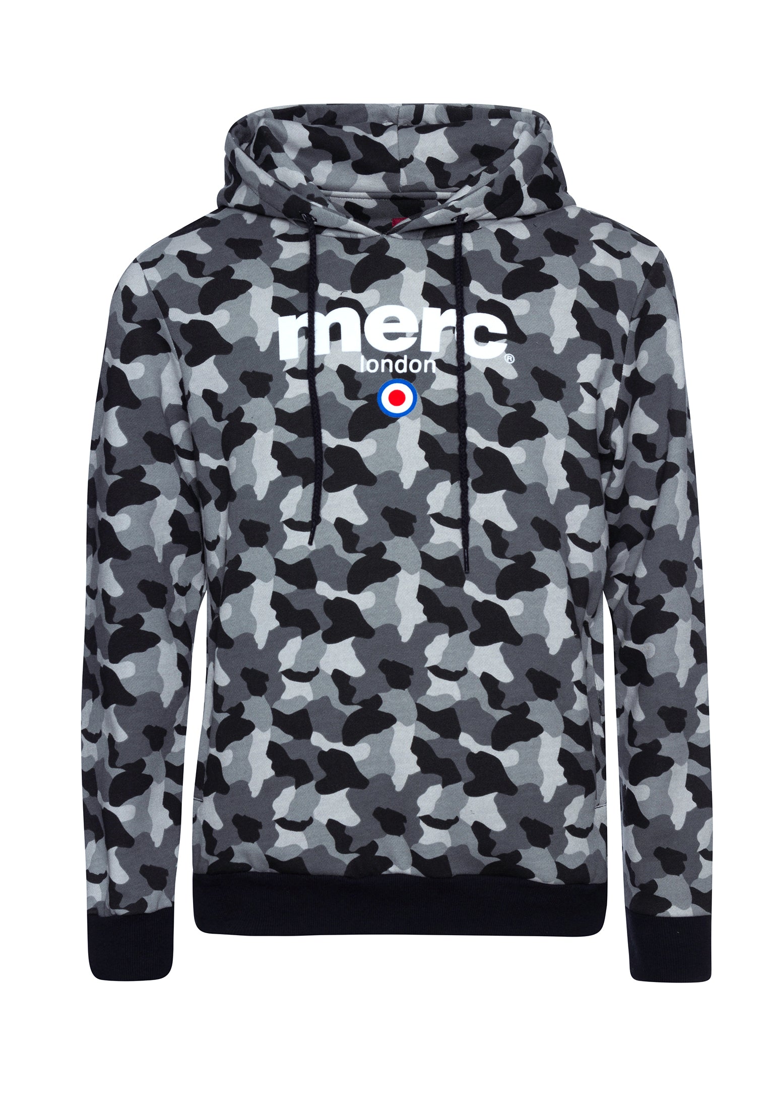 colour_Dark Grey|Pill Hoodie Sweatshirt - Merc London