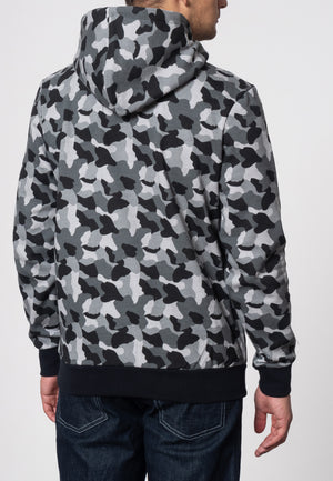 colour_Dark Grey|Pill Hoodie Sweatshirt - Merc London