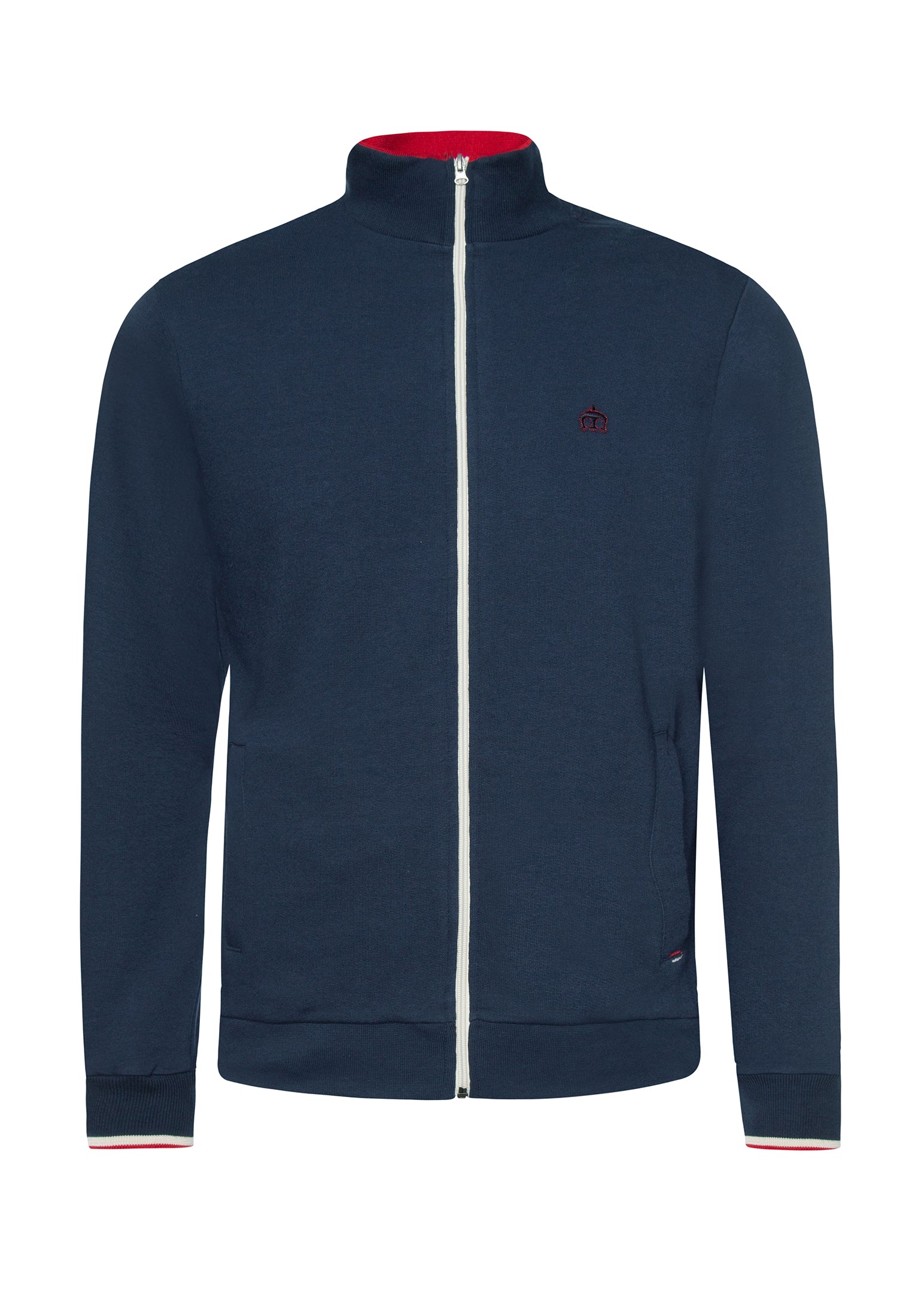 colour_Navy|Truman Track Top - Merc London