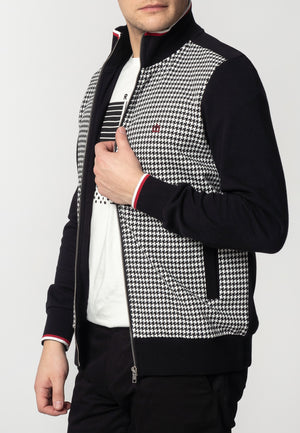 colour_Black|Willow Doogtooth track-top - Merc London