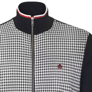 colour_Black|Willow Doogtooth track-top - Merc London