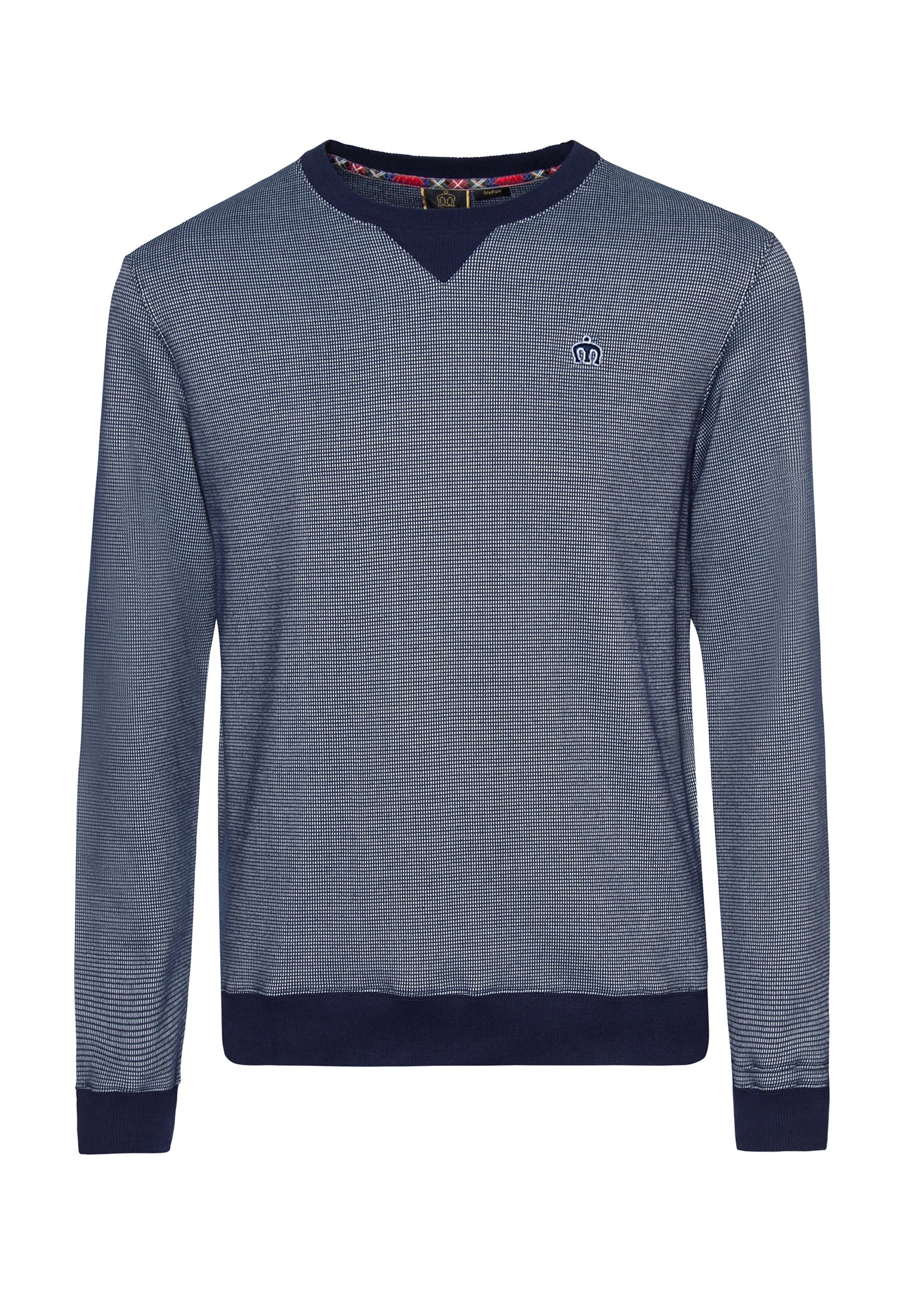 colour_Navy|Shelton sweatshirt - Merc London