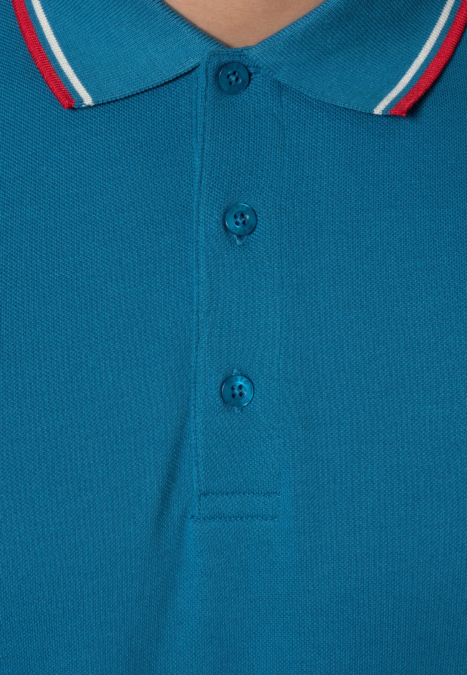 colour_Bright Blue|Card Polo Shirt - Merc London