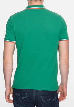 colour_Bright Green|Card Polo Shirt - Merc London