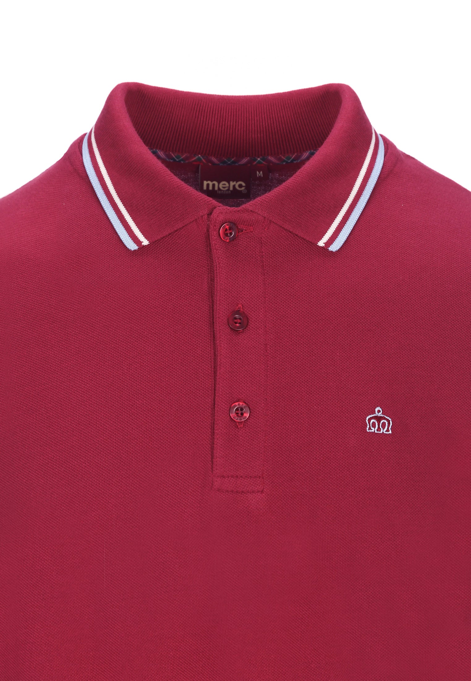 colour_Claret & Harmony|Card Polo Shirt - Merc London