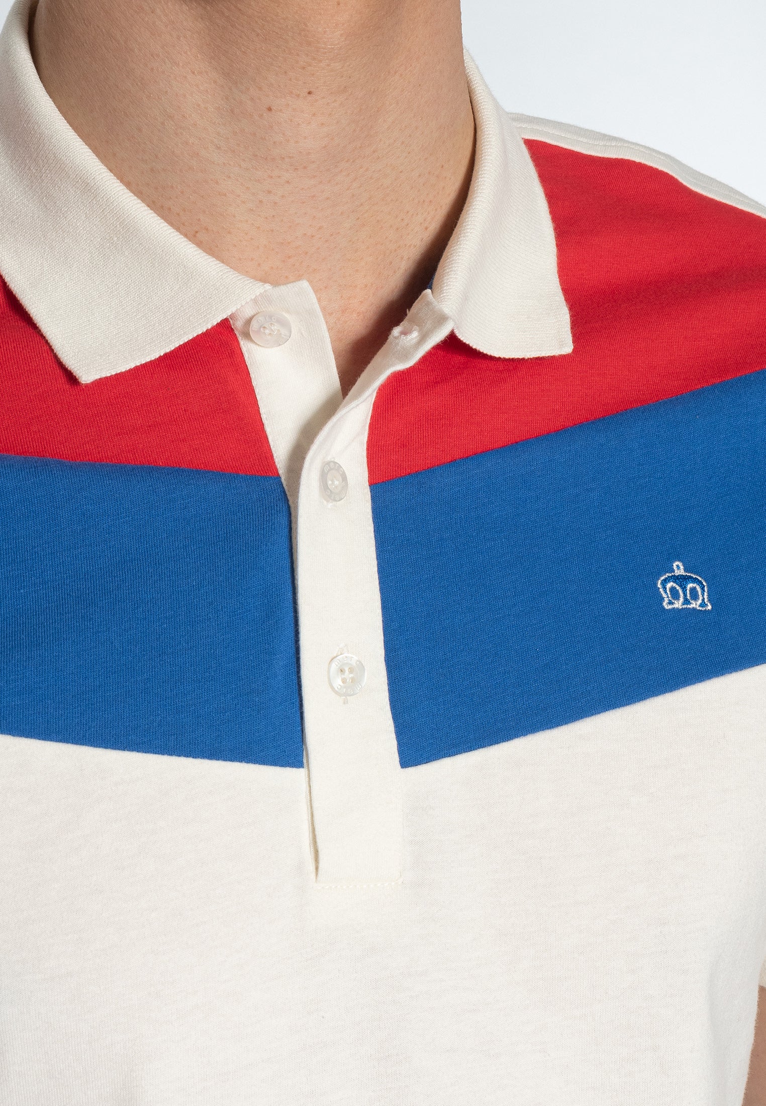 colour_Off White|Clyde Polo Shirt - Merc London