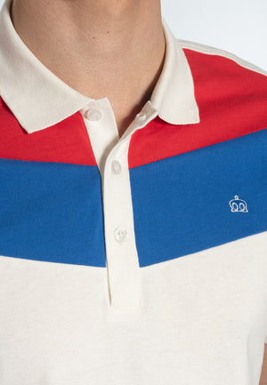 colour_Off White|Clyde Polo Shirt - Merc London