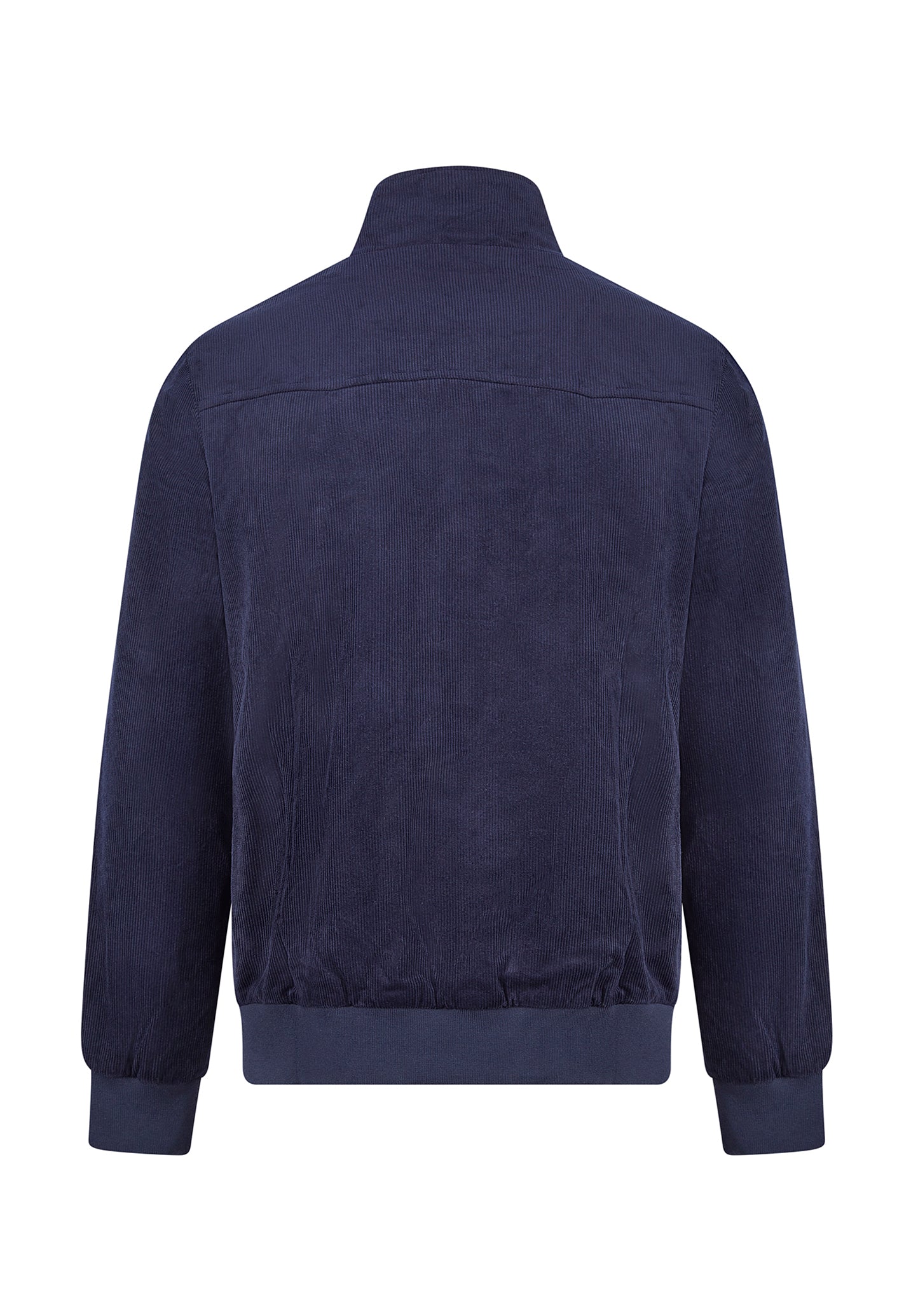 Highbury Corduroy Harrington Jacket In Navy