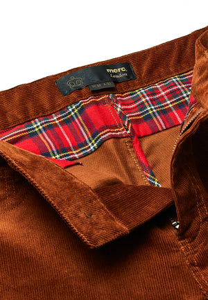 colour_Dark Amber|Corduroy Trousers