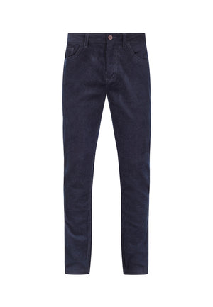 colour_Navy|Corduroy Trousers