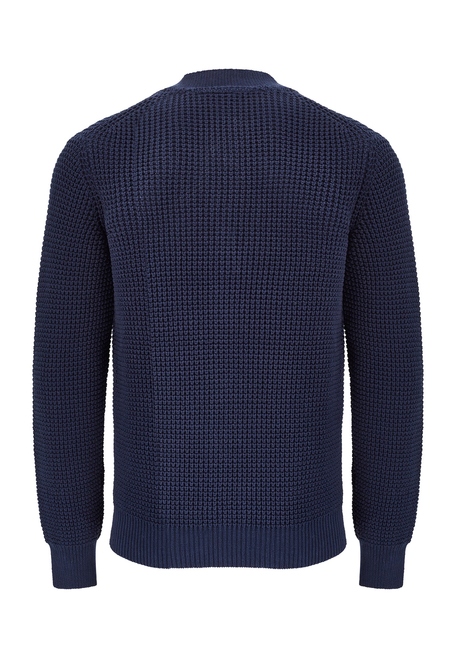 Grayson Textured Waffle Knit Men s Cardigan Merc