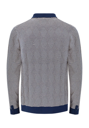 colour_Dark Blue|Knitted Shirt
