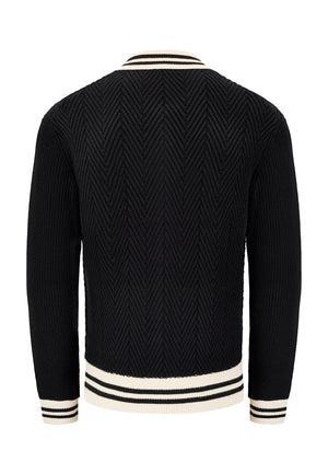 colour_Back|Zipped Cardigan