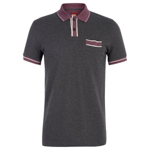 colour_Marl Charcoal|Polo SHirt