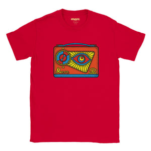 Colour_Red|Radio Printed T-Shirt Merc x Phigment