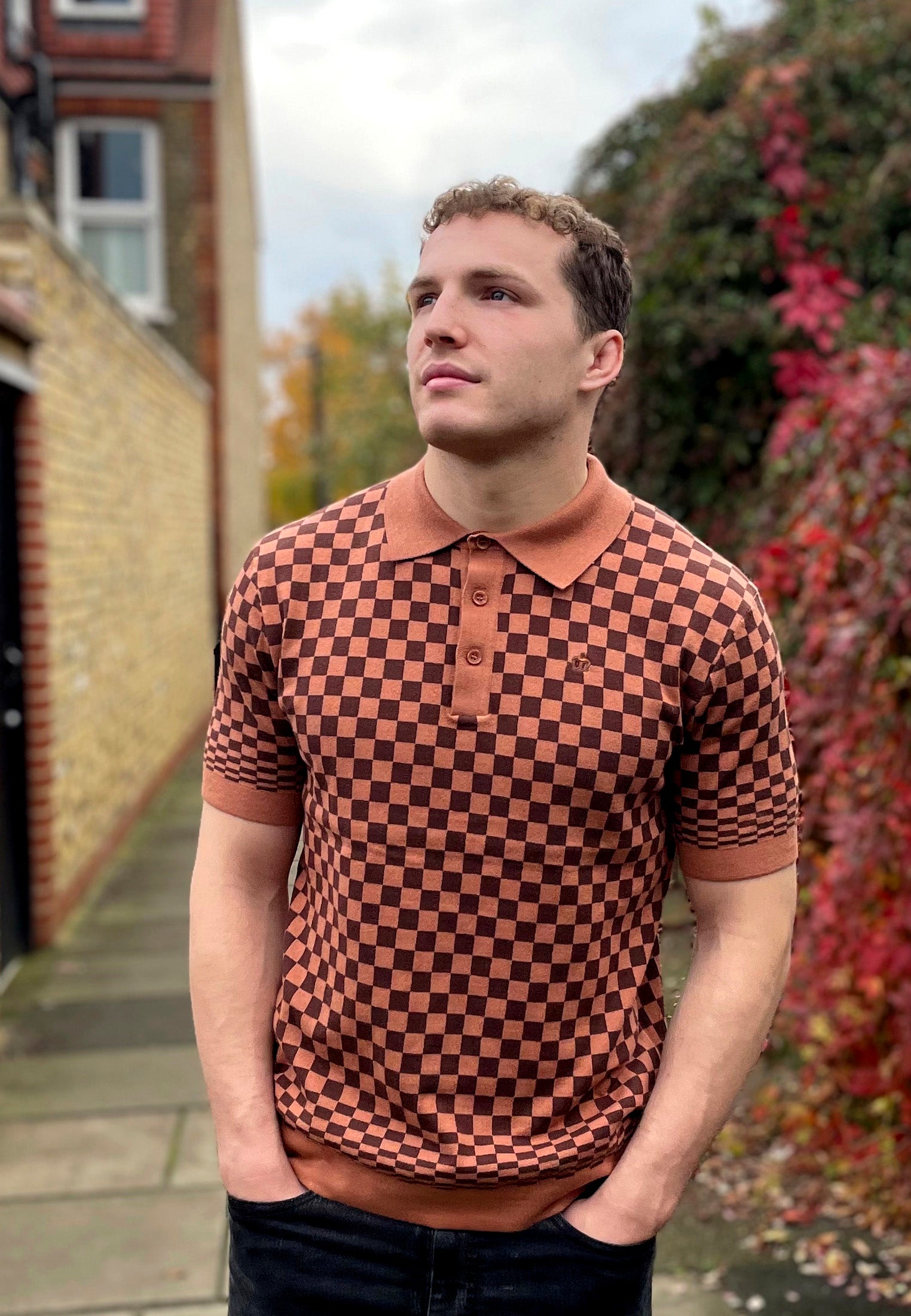 Knitted Polo Shirt