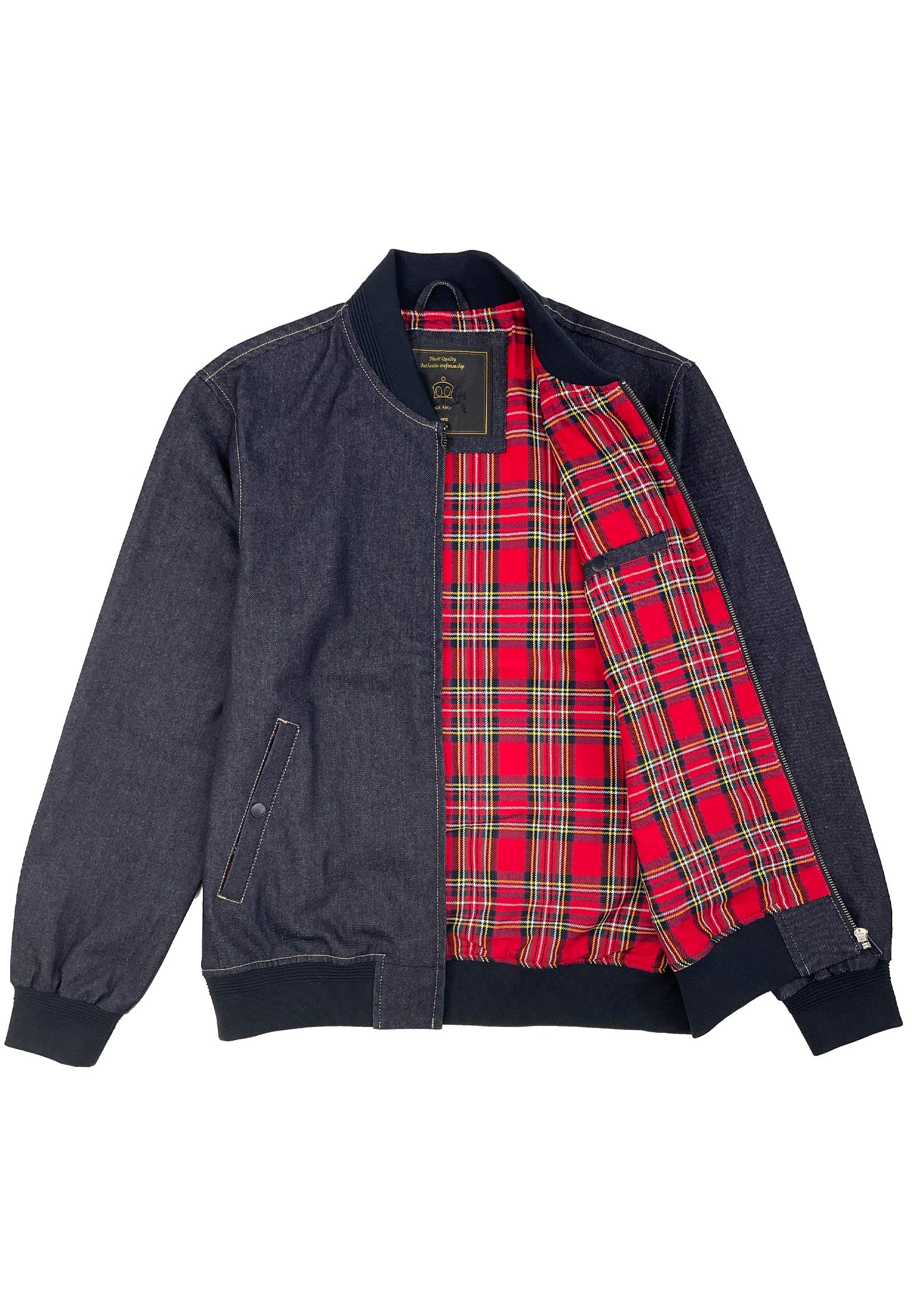 Denim Bomber Jacket