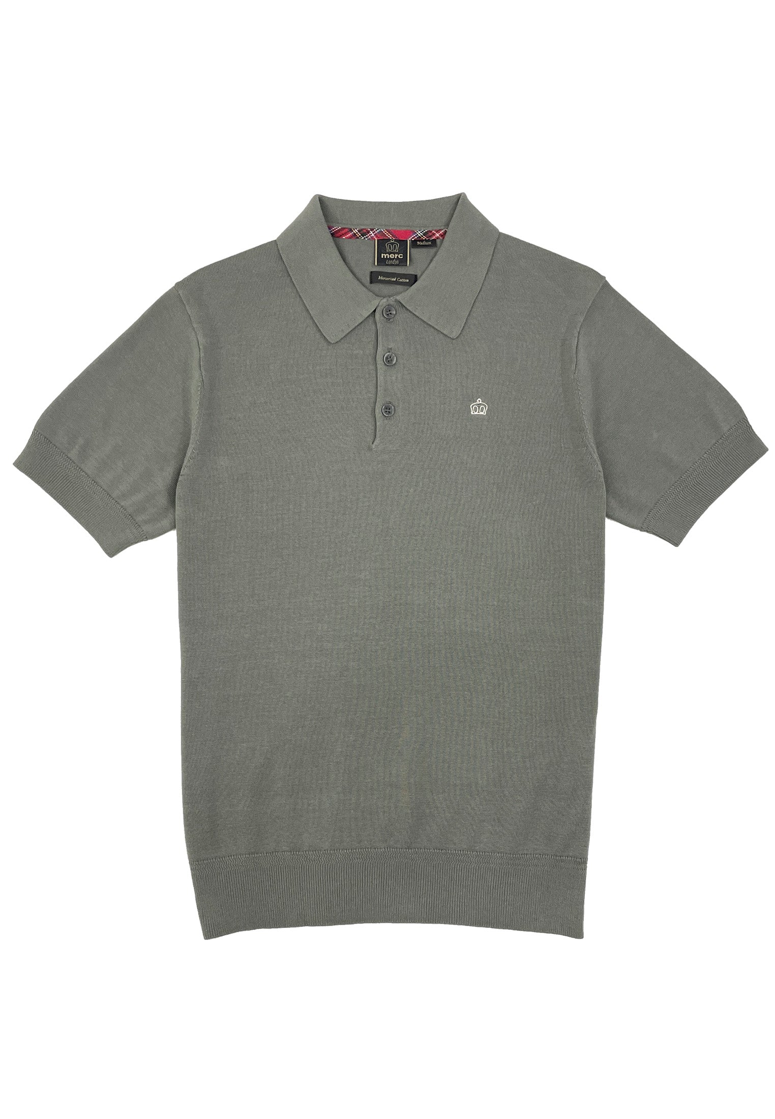 Super Soft Knitted Polo Shirt by Merc