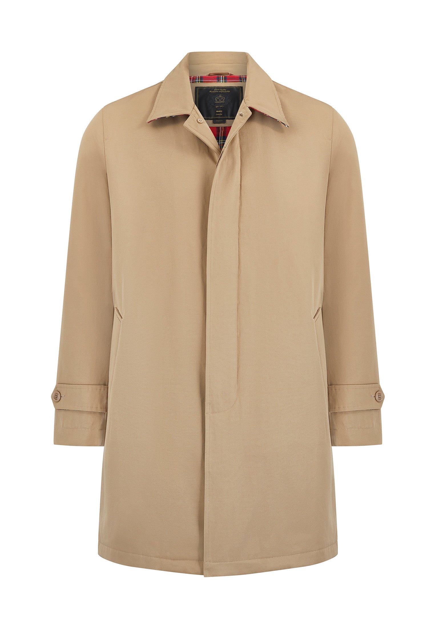 Mac Coat in Beige by Merc