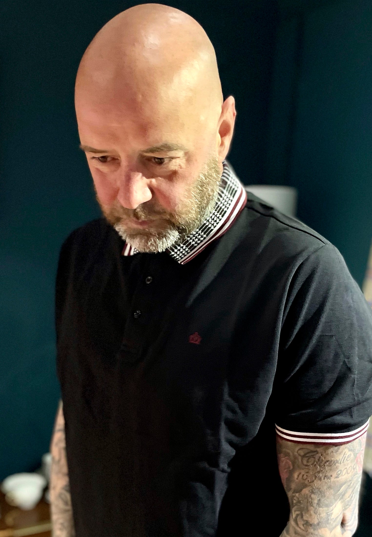 Polo Shirt in Black