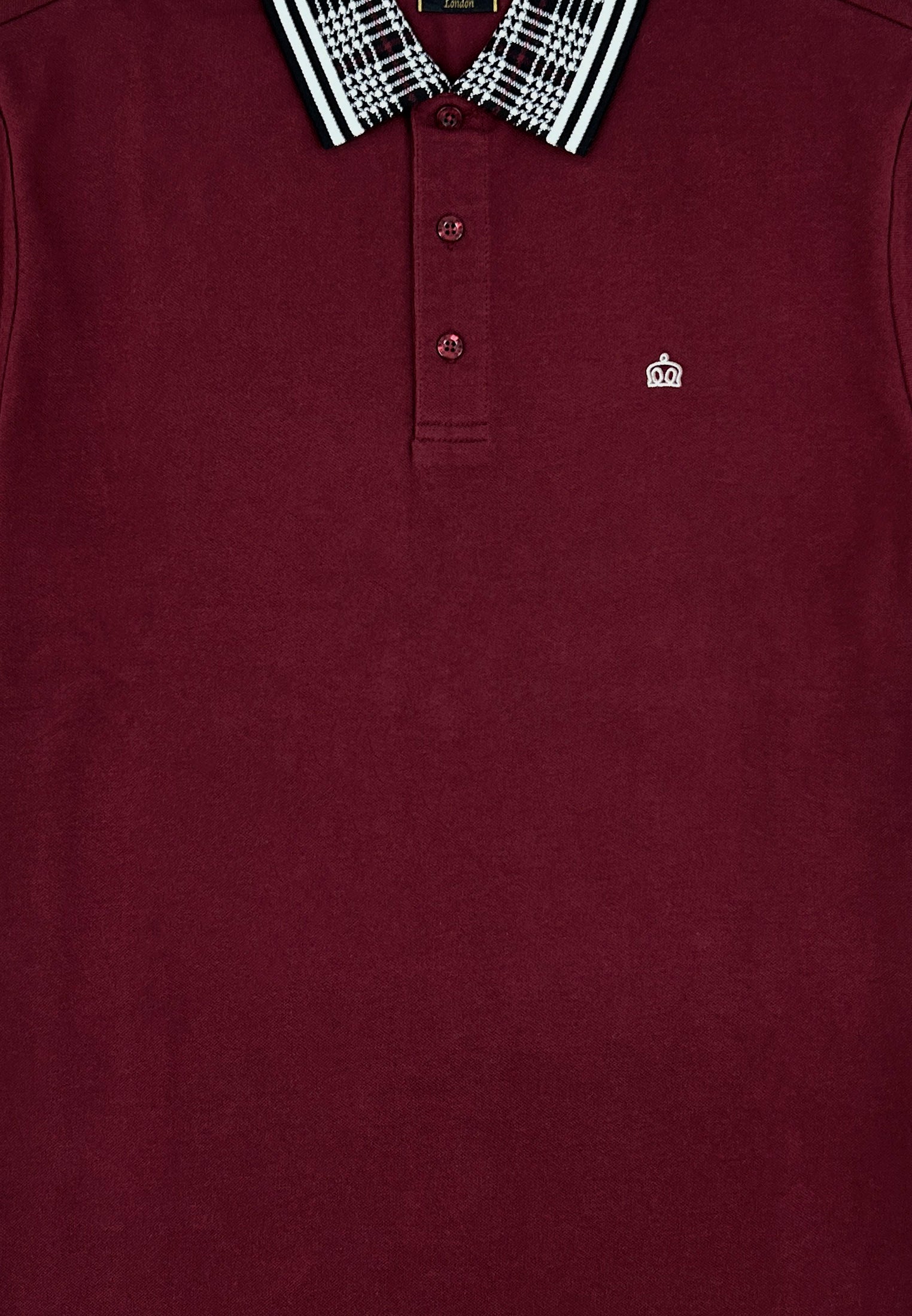 Polo Shirt in Wine