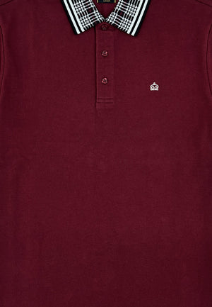 colour_Burgundy|Polo Shirt in Wine
