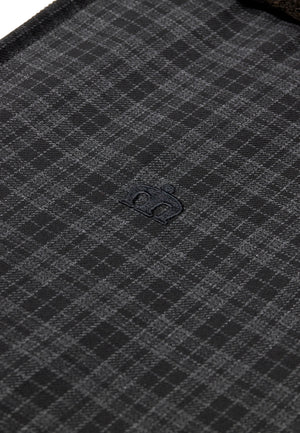 colour_Dark Grey|Check Harrington Jacket Berwick Emblem