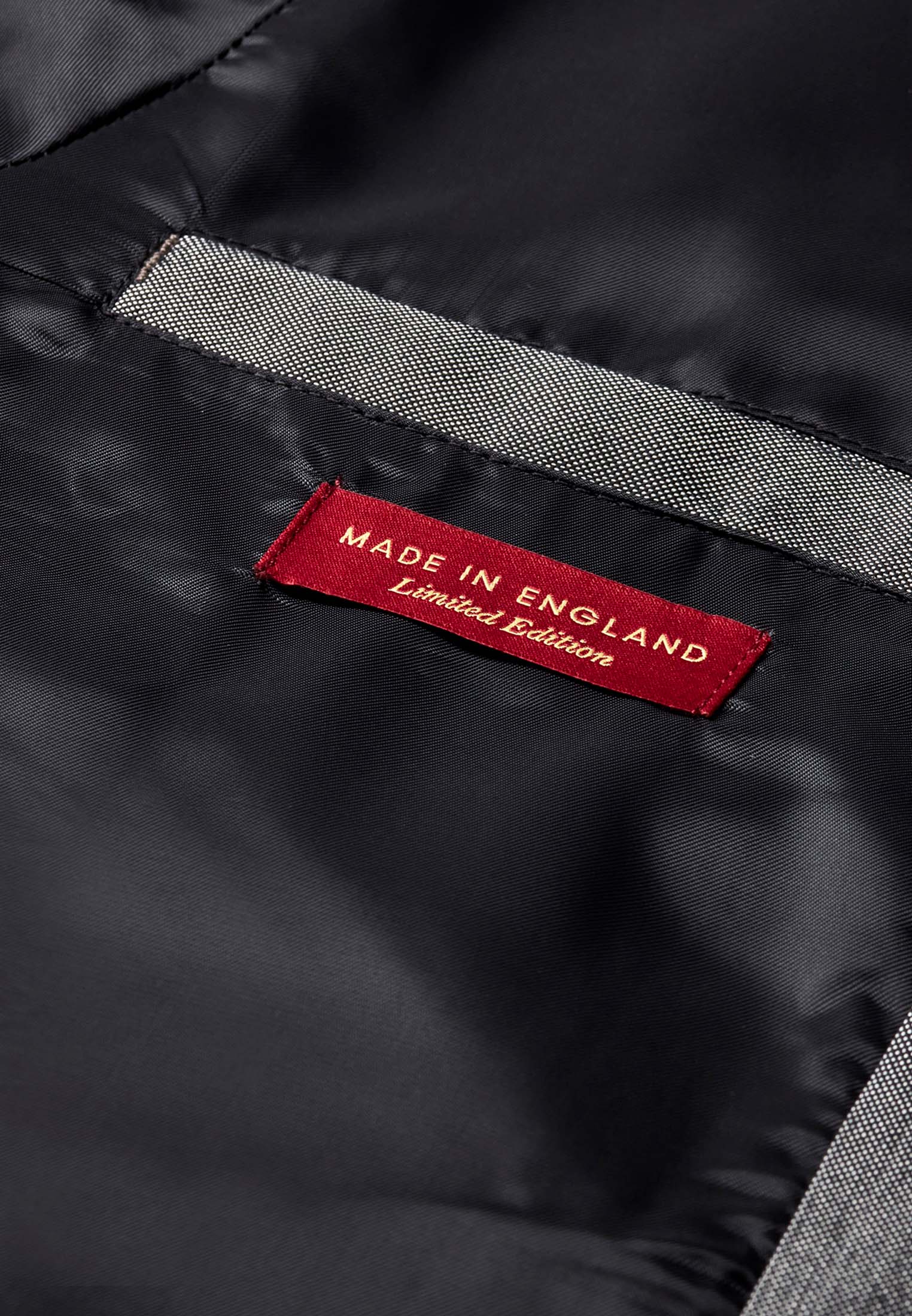 colour_Silver|Mens Silver Tonic Harrington Jacket [MADE IN ENGLAND]