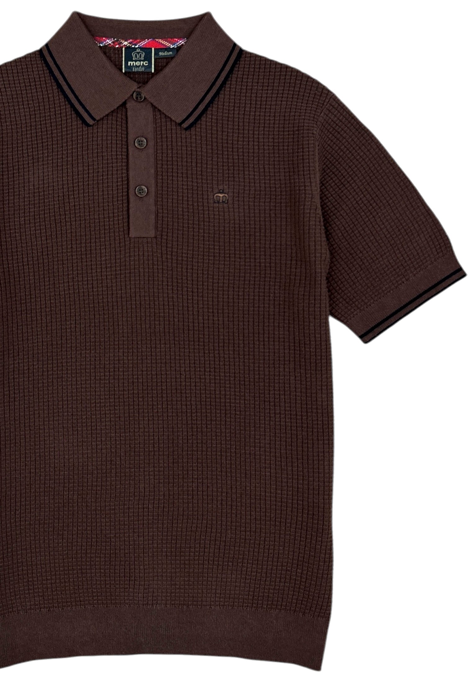 Edmund Knit Polo – Merc