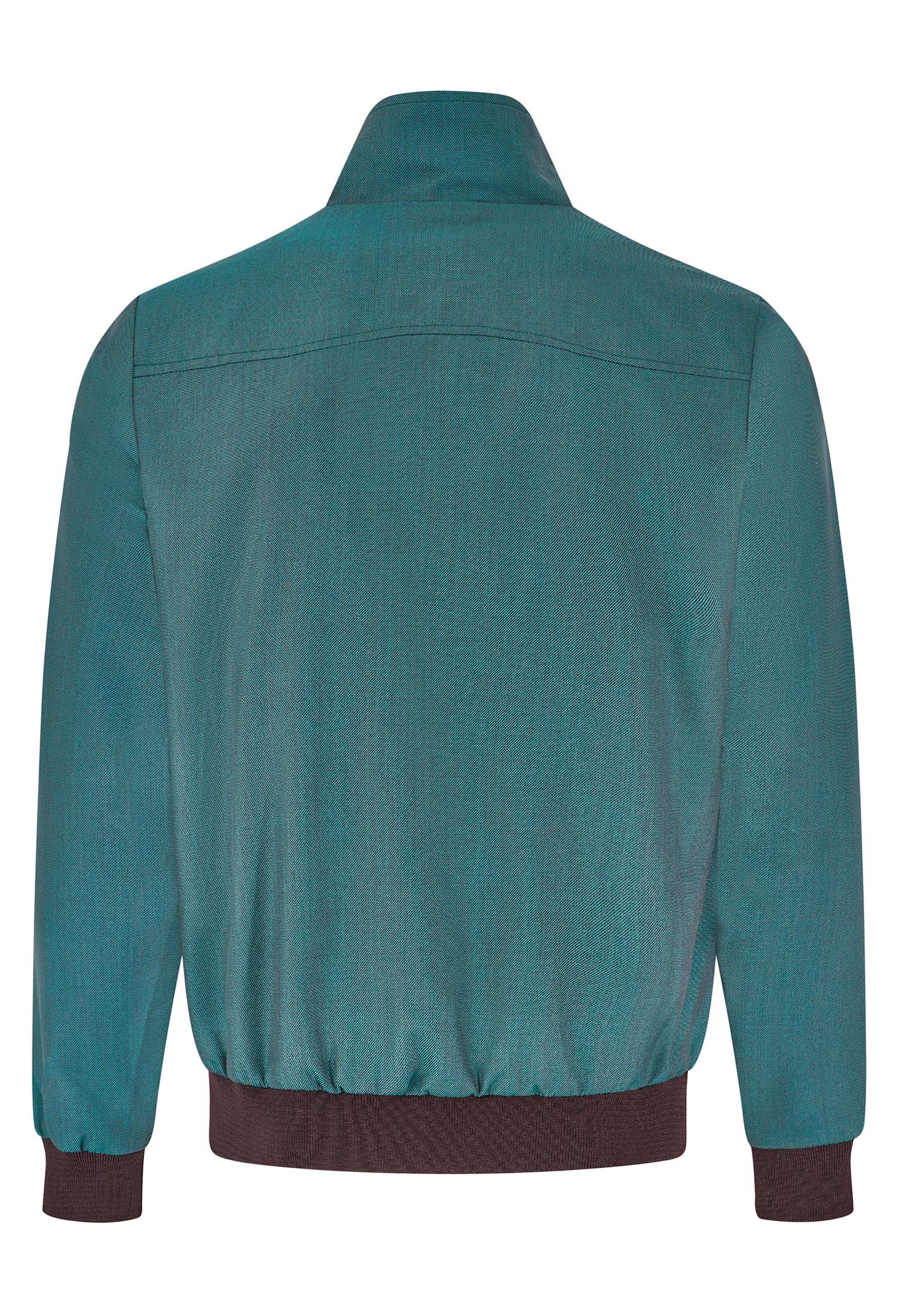 colour_Green|Foundry Green Tonic Harrington Jacket [MADE IN ENGLAND]
