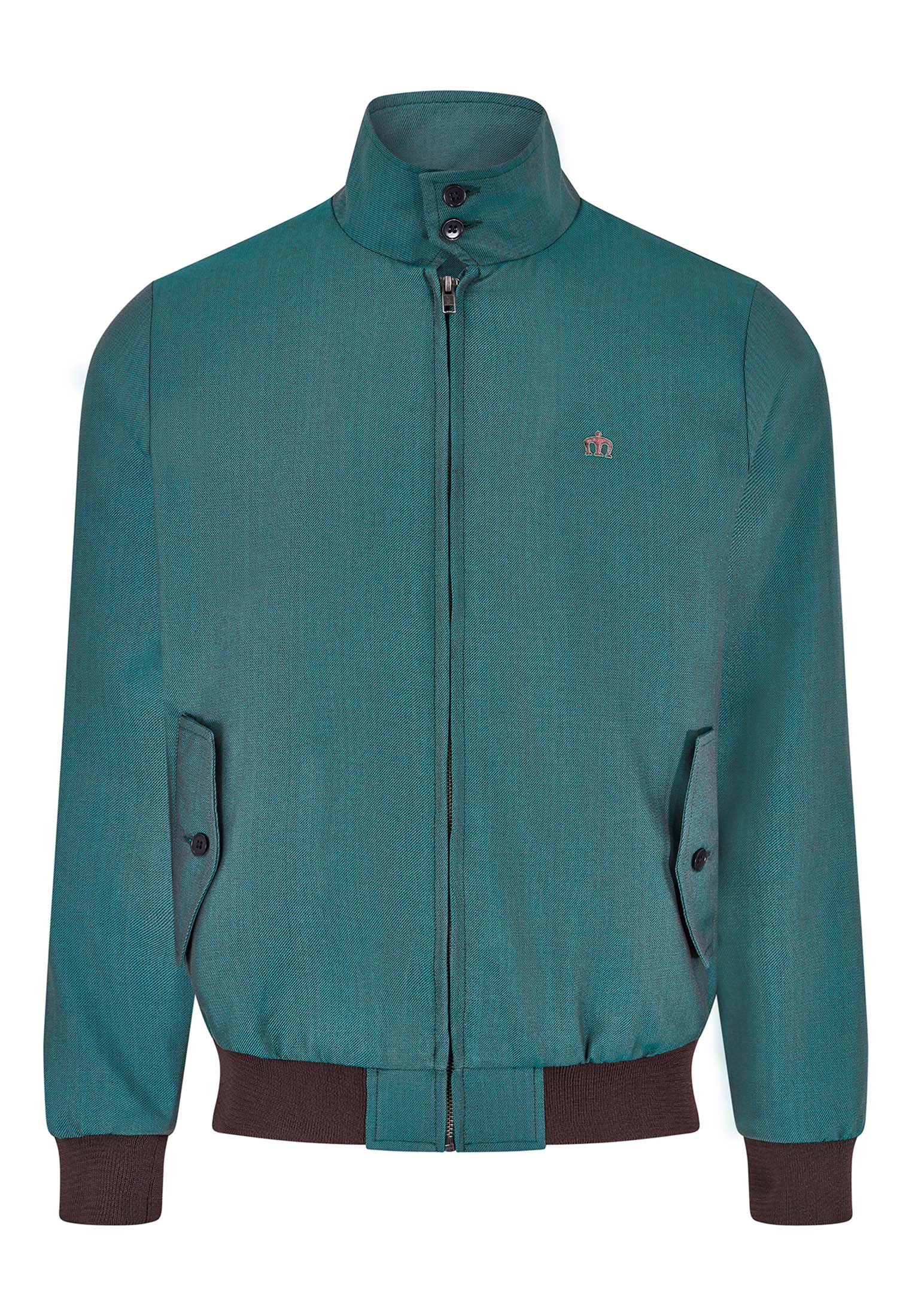 Foundry Green Tonic Harrington Jacket [MADE IN ENGLAND]