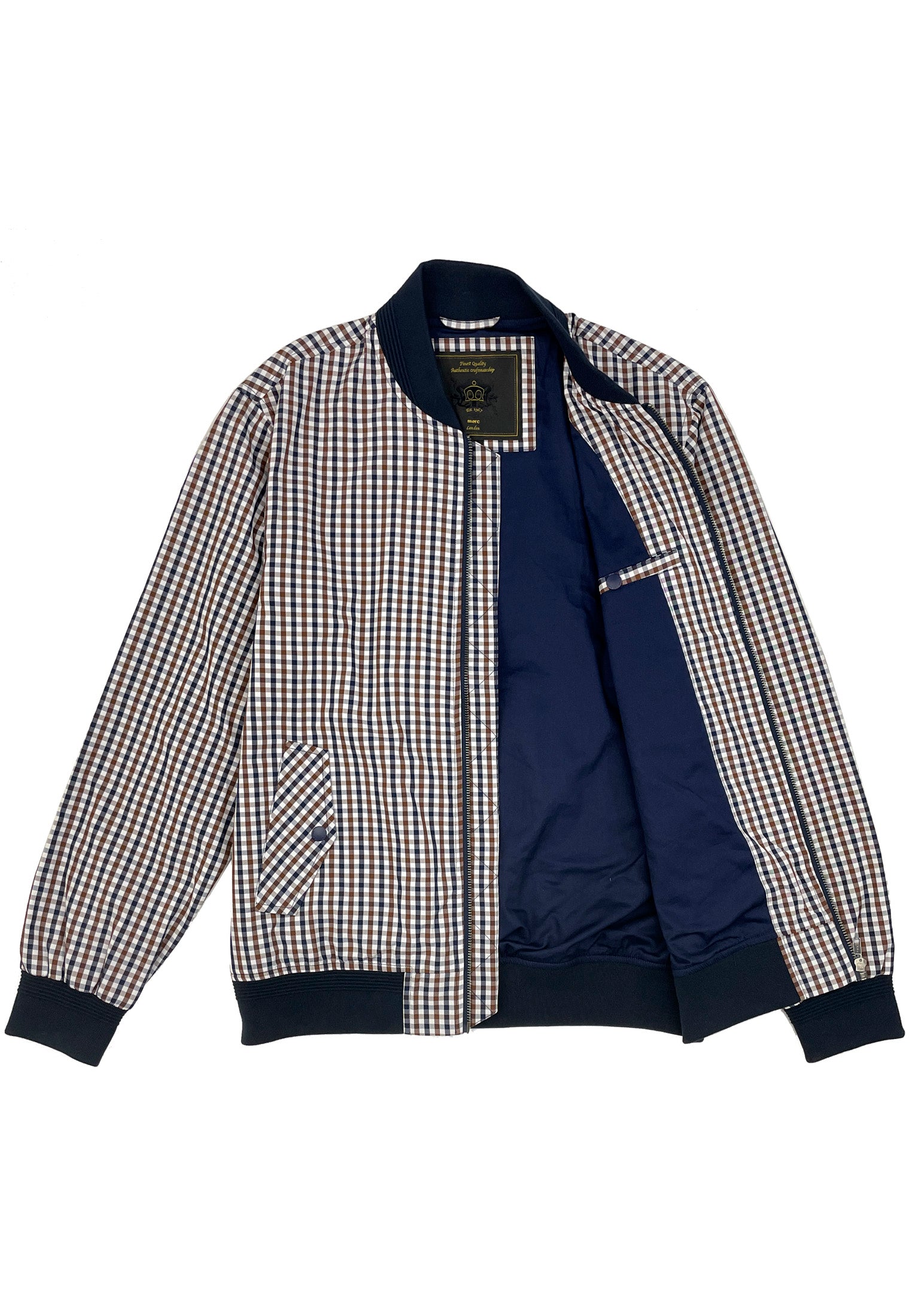 colour_Check|Gingham Jacket