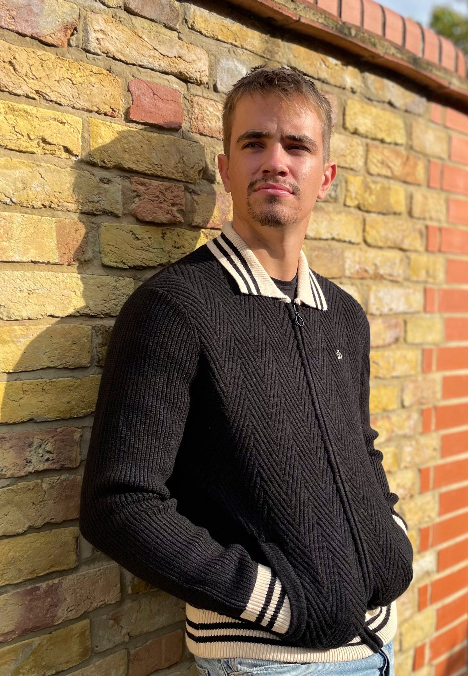 Zipped Cardigan