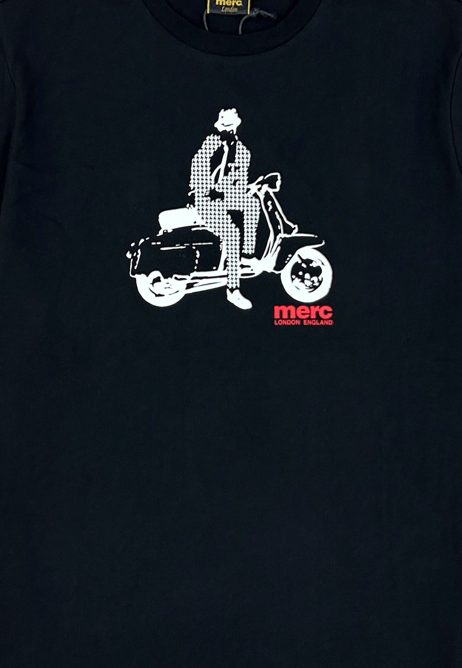 Printed T-Shirt by Merc in Black