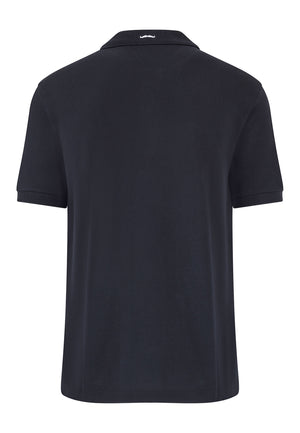colour_Black|Merc Movember Polo Shirt Back