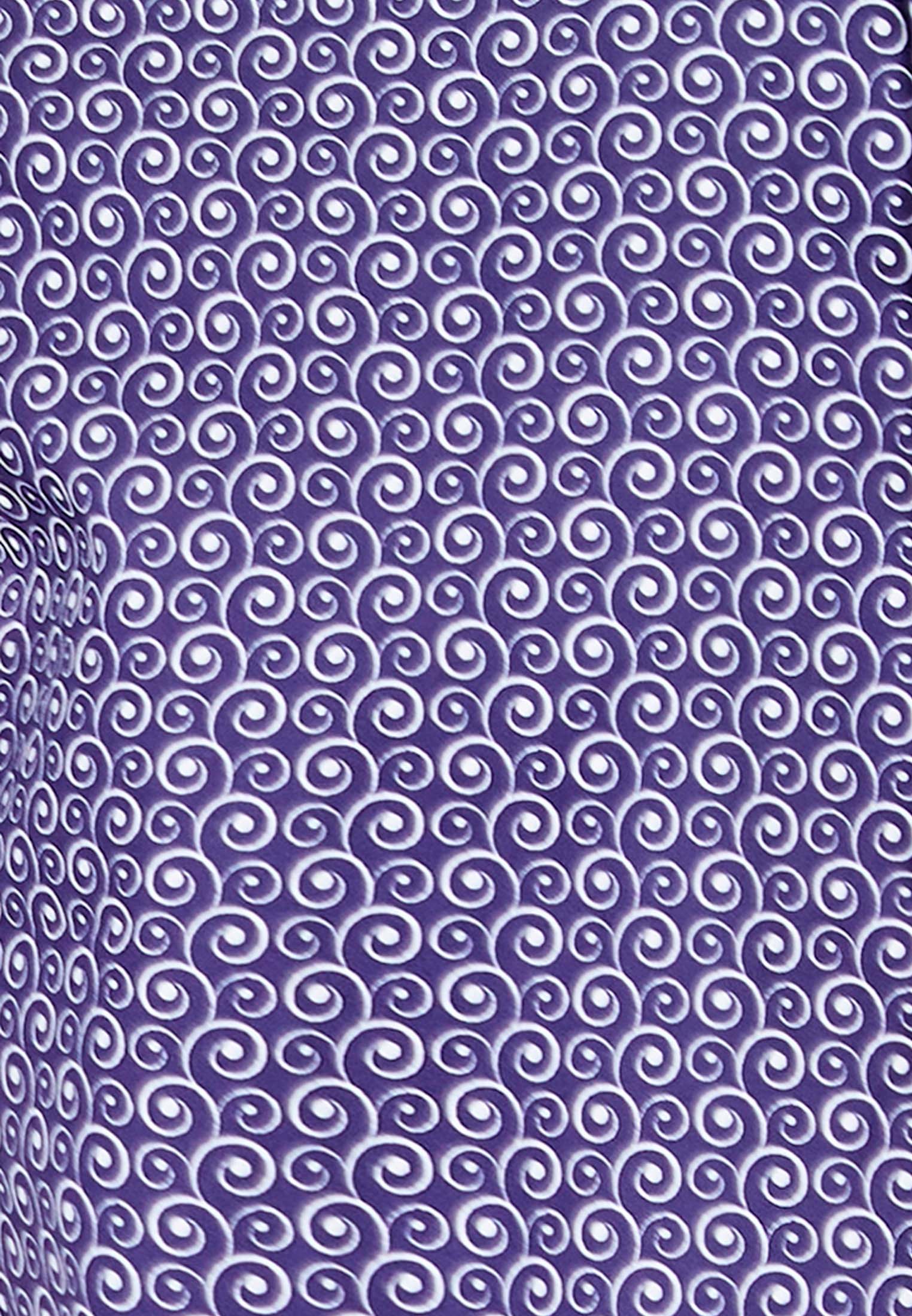 colour_Navy|Blue Geometric Print Short Sleeve Shirt by Merc 