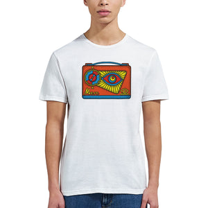 Colour_White|Radio Printed T-Shirt Merc x Phigment