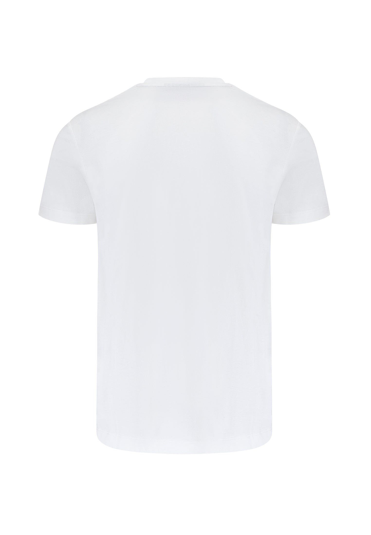 Printed Mens T-Shirt by Merc in White