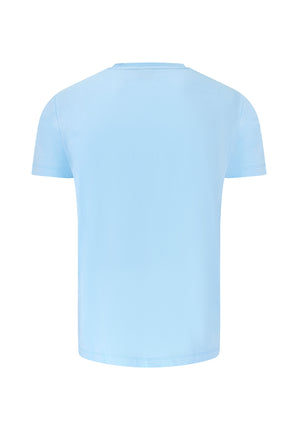 colour_Sky|Printed Mens T-Shirt by Merc in Baby Blue