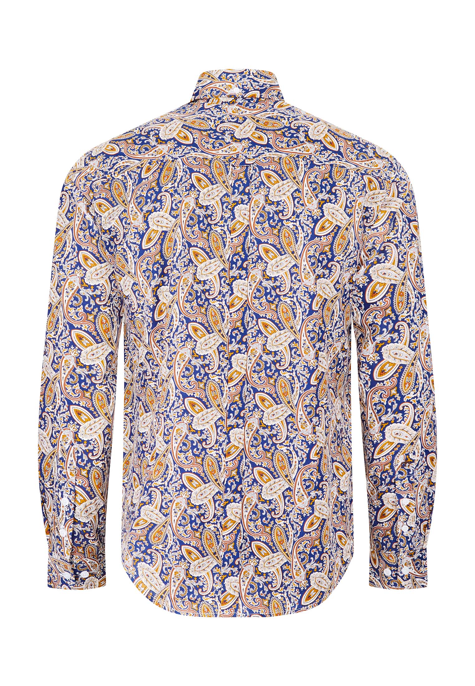 Long Sleeve Paisley Printed Shirt by Merc