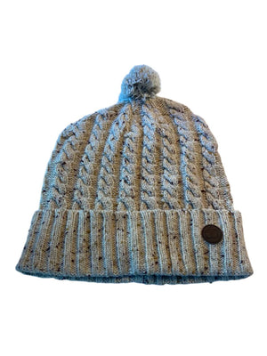 colour_Cream|Rothstein Flecked Beanie - Merc London