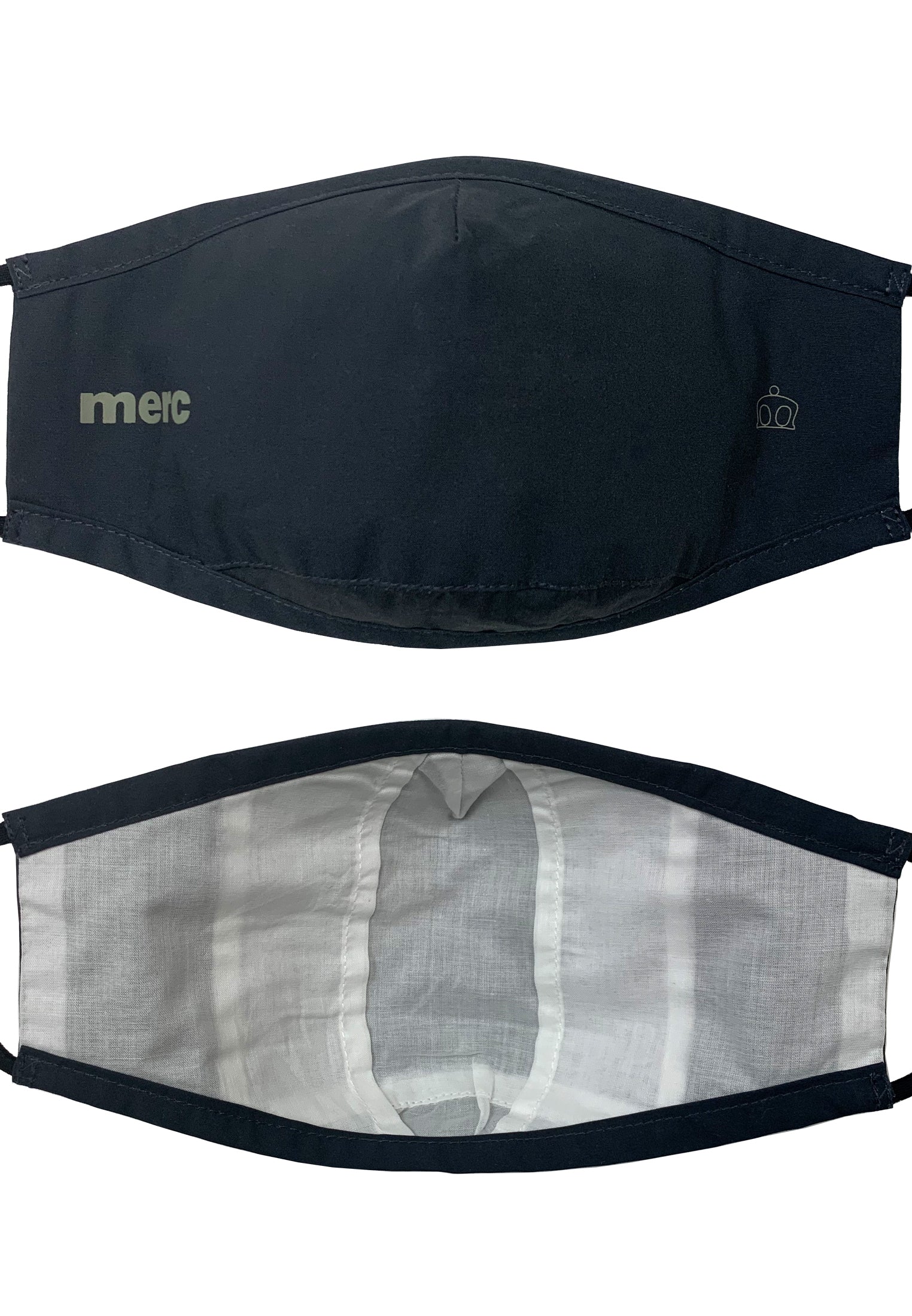 colour_Black|General purpose cloth face mask - Merc London
