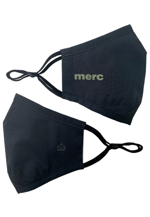 colour_Black|General purpose cloth face mask - Merc London