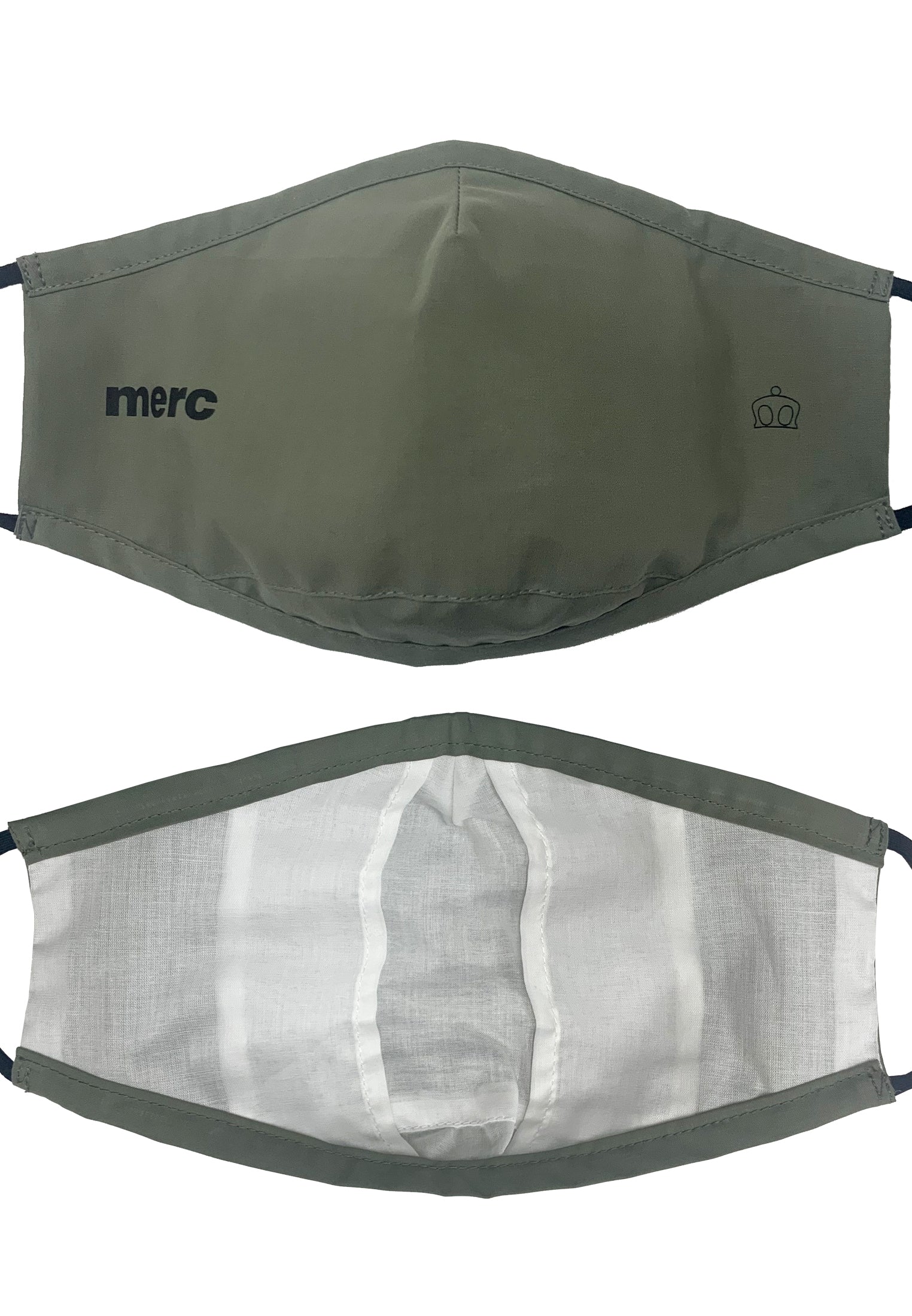 colour_Khaki|General purpose cloth face mask - Merc London