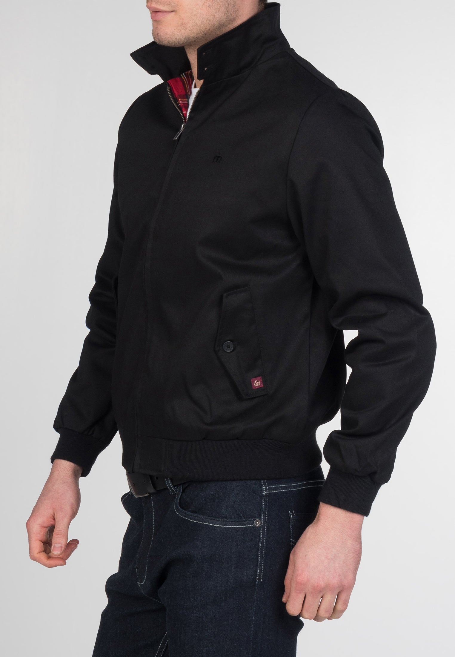 colour_Black|The Harrington Jacket - Merc London