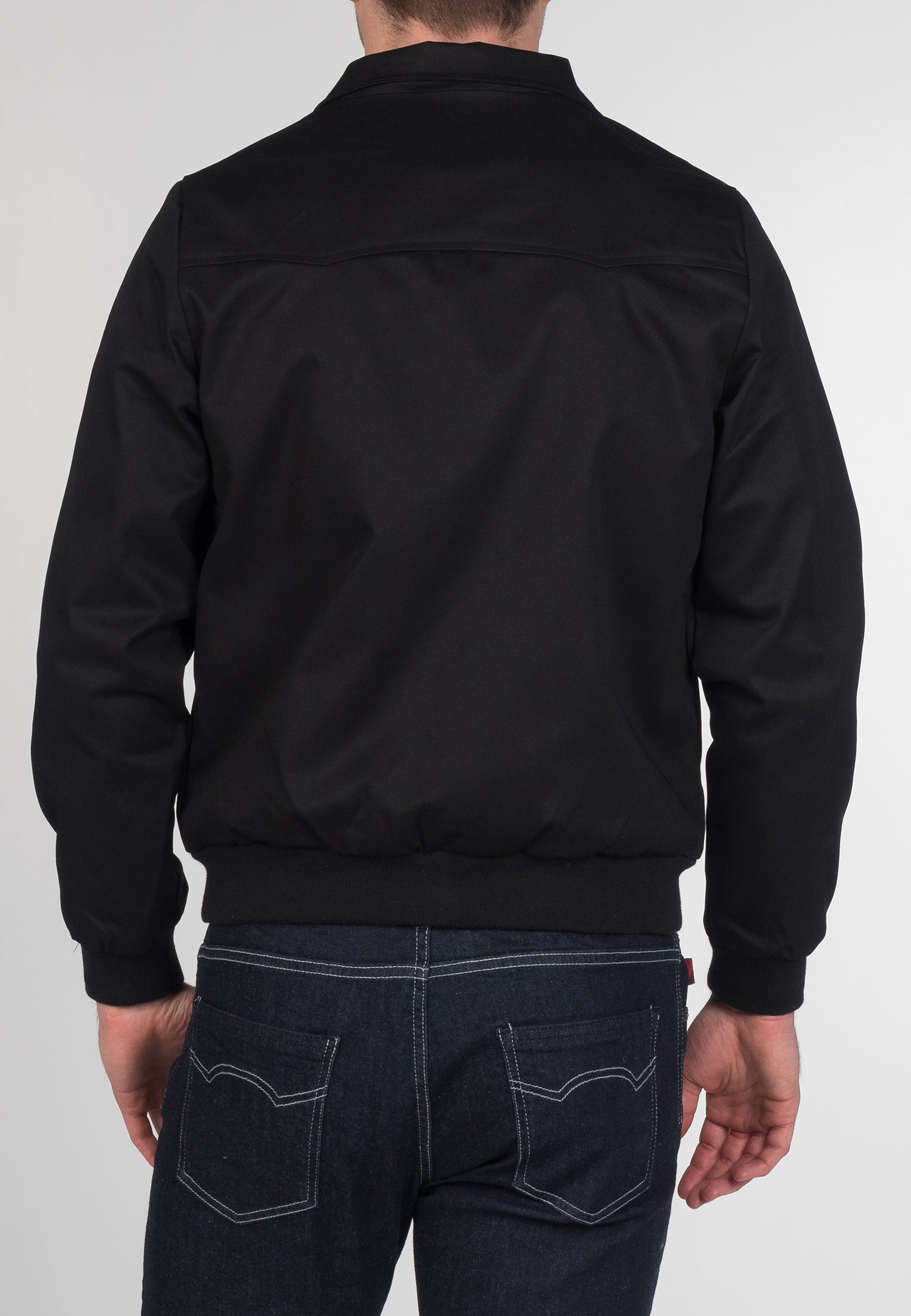 colour_Black|The Harrington Jacket - Merc London