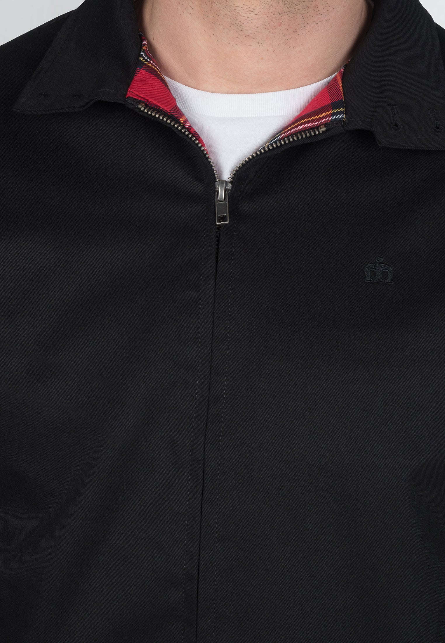 colour_Black|The Harrington Jacket - Merc London