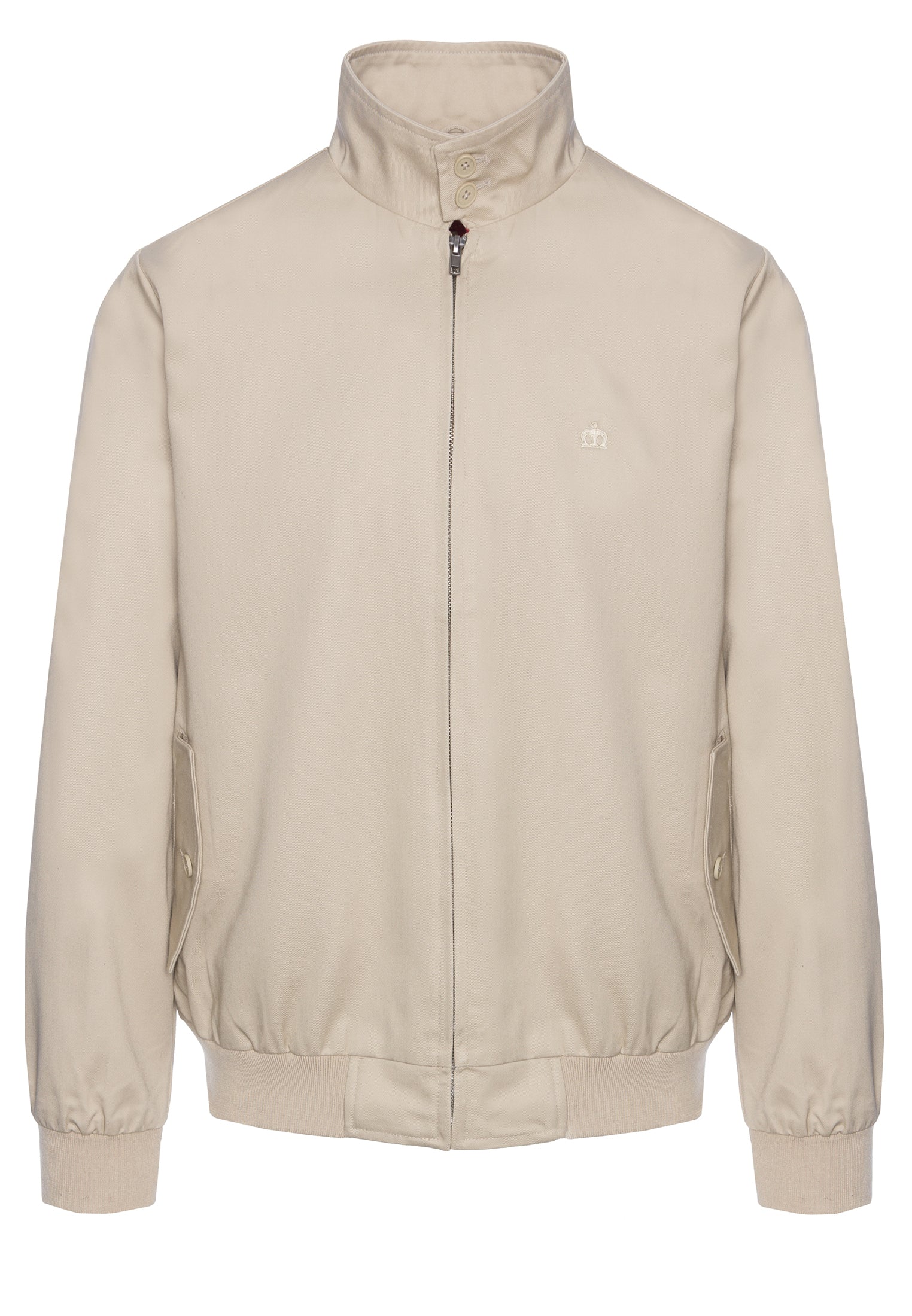colour_Beige|The Harrington Jacket - Merc London